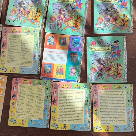 Vintage golden book lot - Picture 12 of 15